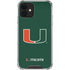 University of Miami The U iPhone 12 Clear Case
