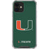 University of Miami The U iPhone 12 Mini Clear Case
