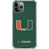 University of Miami The U iPhone 12 Pro Clear Case