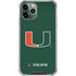 University of Miami The U iPhone 12 Pro Max Clear Case