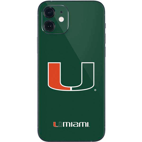 University of Miami The U iPhone 12 Skin