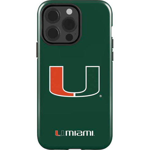 University of Miami The U iPhone 13 Pro Impact Case