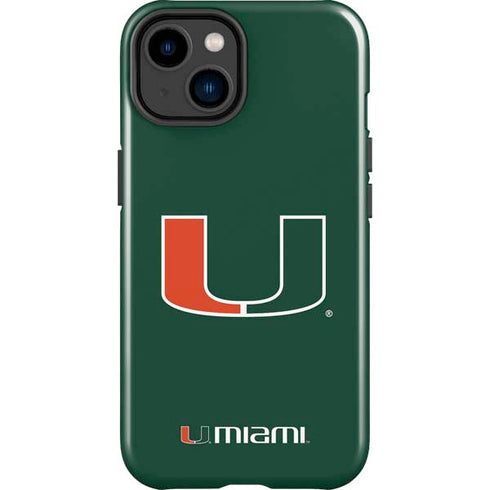 University of Miami The U iPhone 15 Plus Impact Case
