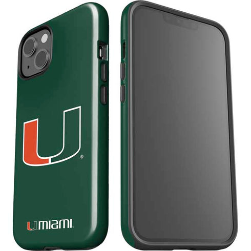 University of Miami The U iPhone 15 Plus Impact Case