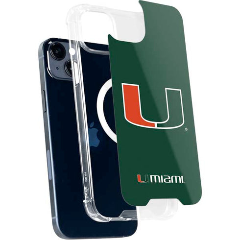 University of Miami The U iPhone 14 Plus MagSafe Case
