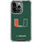 University of Miami The U iPhone 15 Pro Clear Case