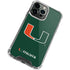 University of Miami The U iPhone 15 Pro Max Clear Case