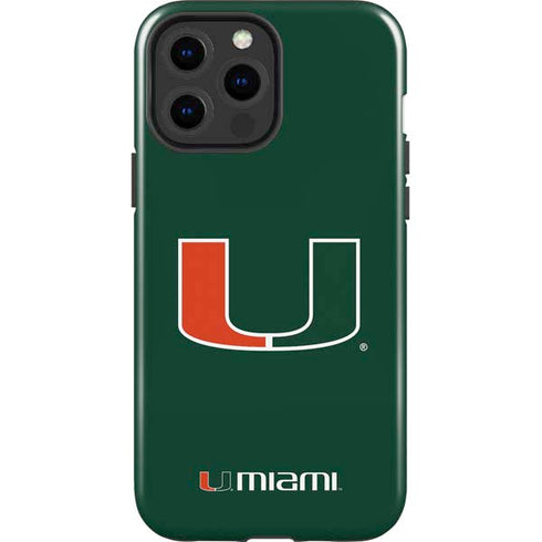 University of Miami The U iPhone 15 Pro Max Impact Case