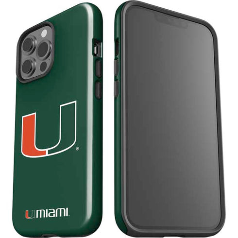 University of Miami The U iPhone 15 Pro Max Impact Case
