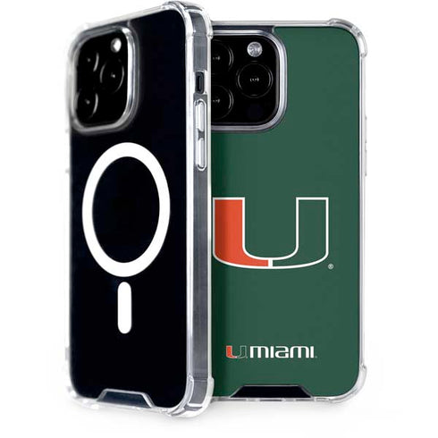 University of Miami The U iPhone 15 Pro Max MagSafe Case