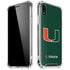 University of Miami The U iPhone XR Clear Case