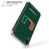 University of Miami The U iPhone XR Clear Case