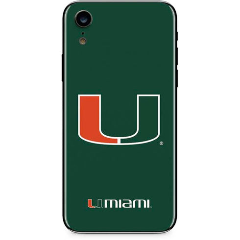 University of Miami The U iPhone XR Skin