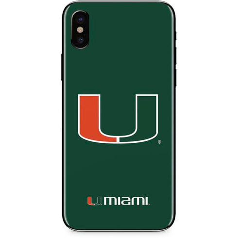 University of Miami The U iPhone XS Skin