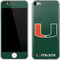 University of Miami The U Apple iPod Skin