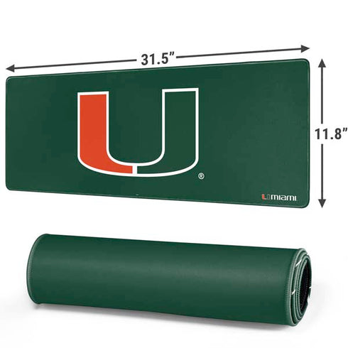 University of Miami The U Gaming Mouse Pad