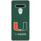 University of Miami The U LG Stylo 6 Clear Case