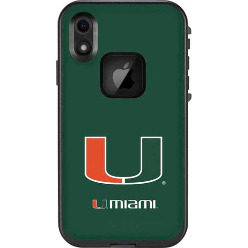 University of Miami The U LifeProof Fre iPhone Skin