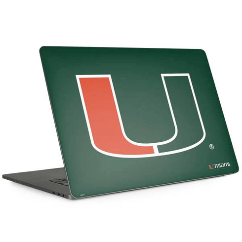 University of Miami The U Apple MacBook Pro 15-inch Skin