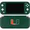 University of Miami The U Nintendo Switch Lite Skin