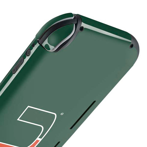 University of Miami The U Nintendo Switch Lite Skin
