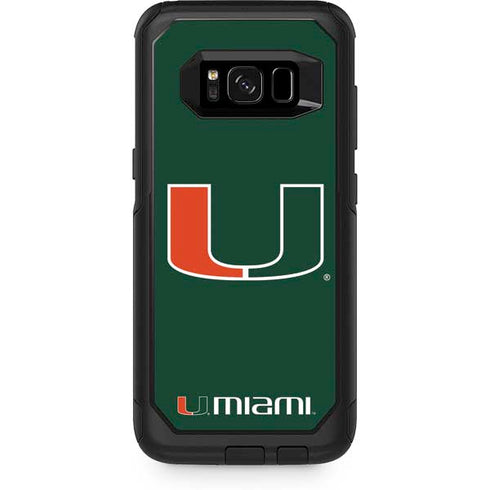 University of Miami The U Otterbox Commuter Galaxy Skin