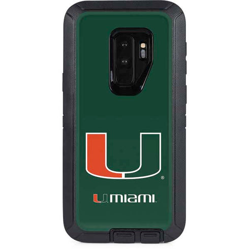 University of Miami The U Otterbox Defender Galaxy Skin