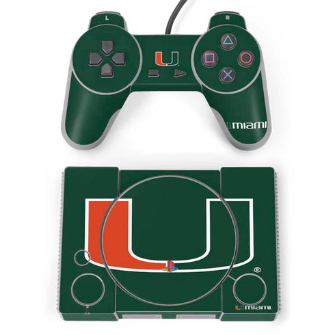University of Miami The U PlayStation Classic Bundle Skin