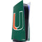 University of Miami The U PS5 Console Skin