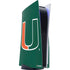 University of Miami The U PS5 Console Skin