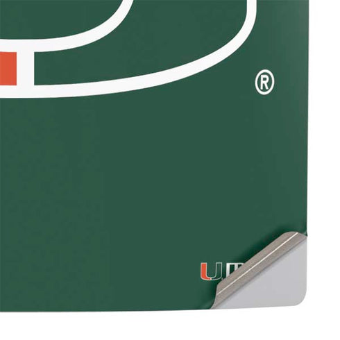 University of Miami The U PS5 Console Skin