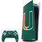 University of Miami The U PS5 Digital Edition Bundle Skin