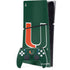 University of Miami The U PS5 Slim Digital Edition Console Skin