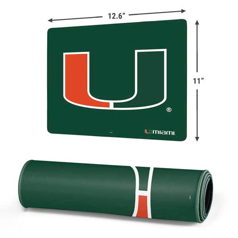 University of Miami The U Gaming Mouse Pad