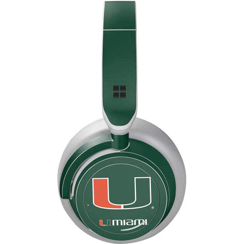University of Miami The U Surface Headphones Skin