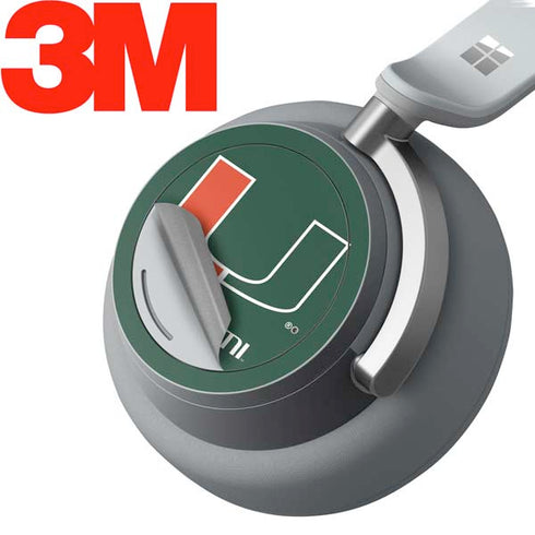 University of Miami The U Surface Headphones Skin