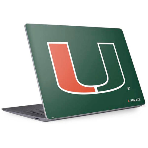 University of Miami The U Surface Laptop 3 13.5in Skin