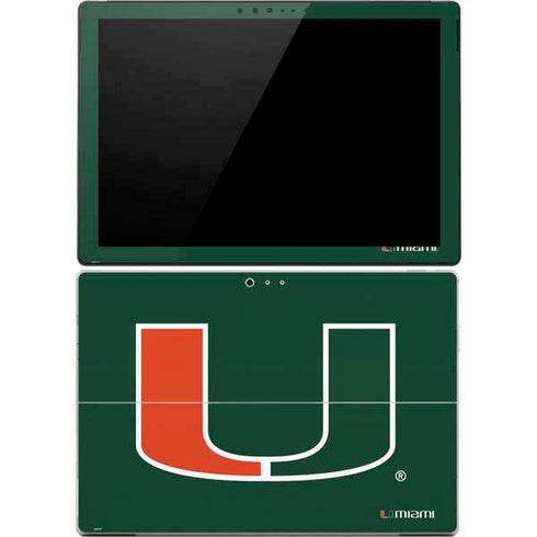 University of Miami The U Surface Pro 4 Skin