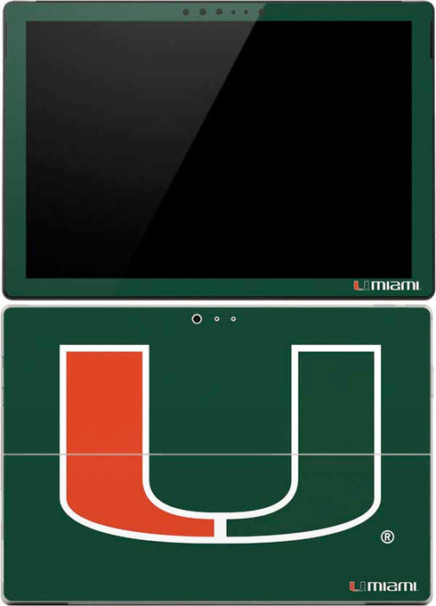 University of Miami The U Surface Pro (2017) Skin