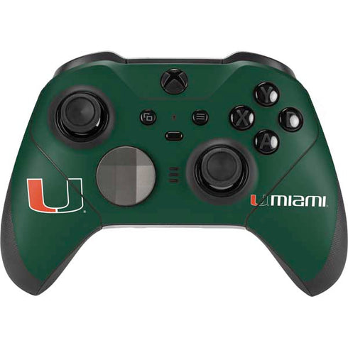 University of Miami The U Xbox Elite Wireless Controller Series 2 Skin