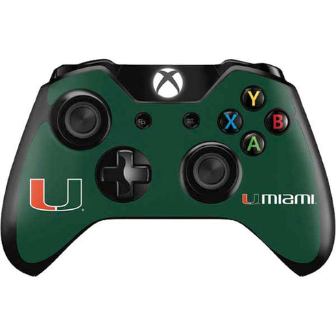 University of Miami The U Xbox One Controller Skin