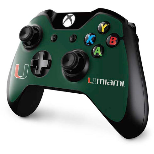 University of Miami The U Xbox One Controller Skin