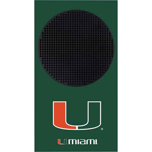 University of Miami The U Xbox Series S Bundle Skin