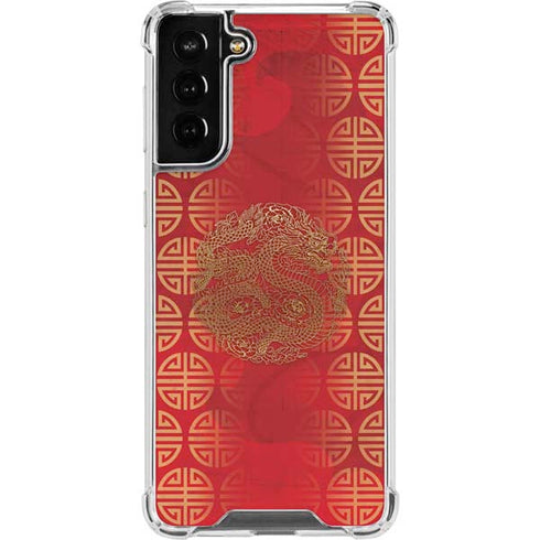The year of the Drago Galaxy S22 Plus Clear Case