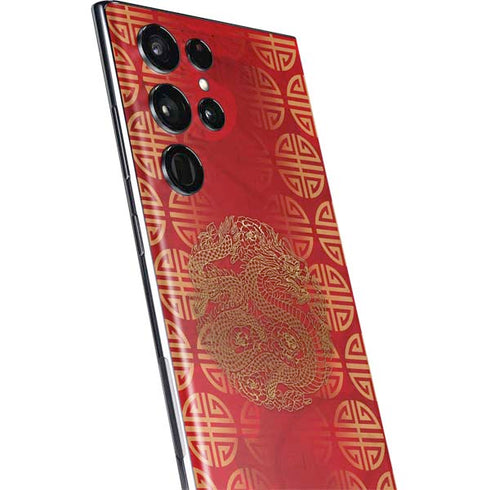 The year of the Drago Galaxy S22 Ultra Skin