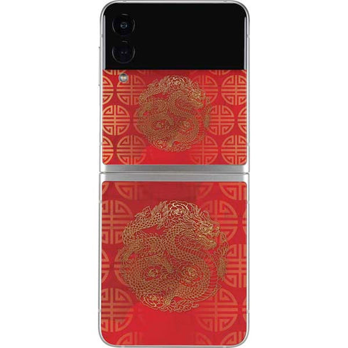 The year of the Drago Galaxy Z Flip3 5G Skin