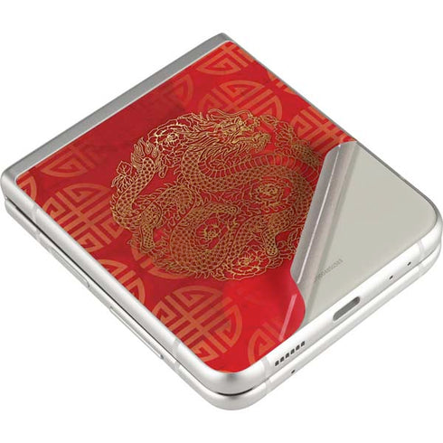 The year of the Drago Galaxy Z Flip3 5G Skin