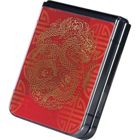 The year of the Drago Galaxy Z Flip5 5G Skin