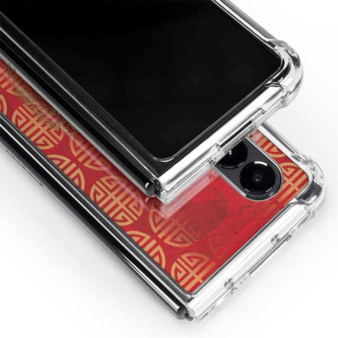 The year of the Drago Galaxy Z Fold4 5G Clear Case