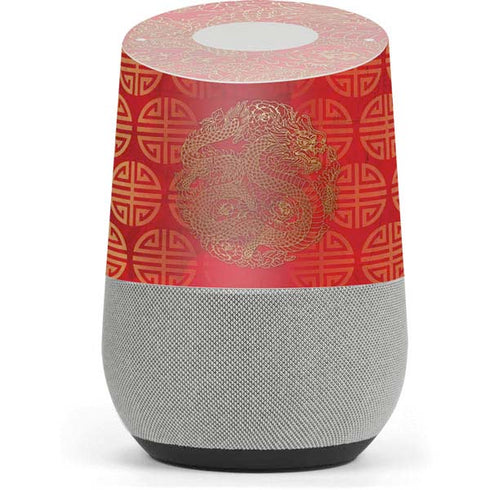 The year of the Drago Google Home Skin